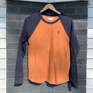 Obey Orange & Navy Sweatshirt